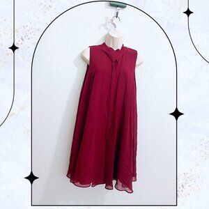 NWT BCBGeneration Mini Tank Dress in Wine Red, Size M